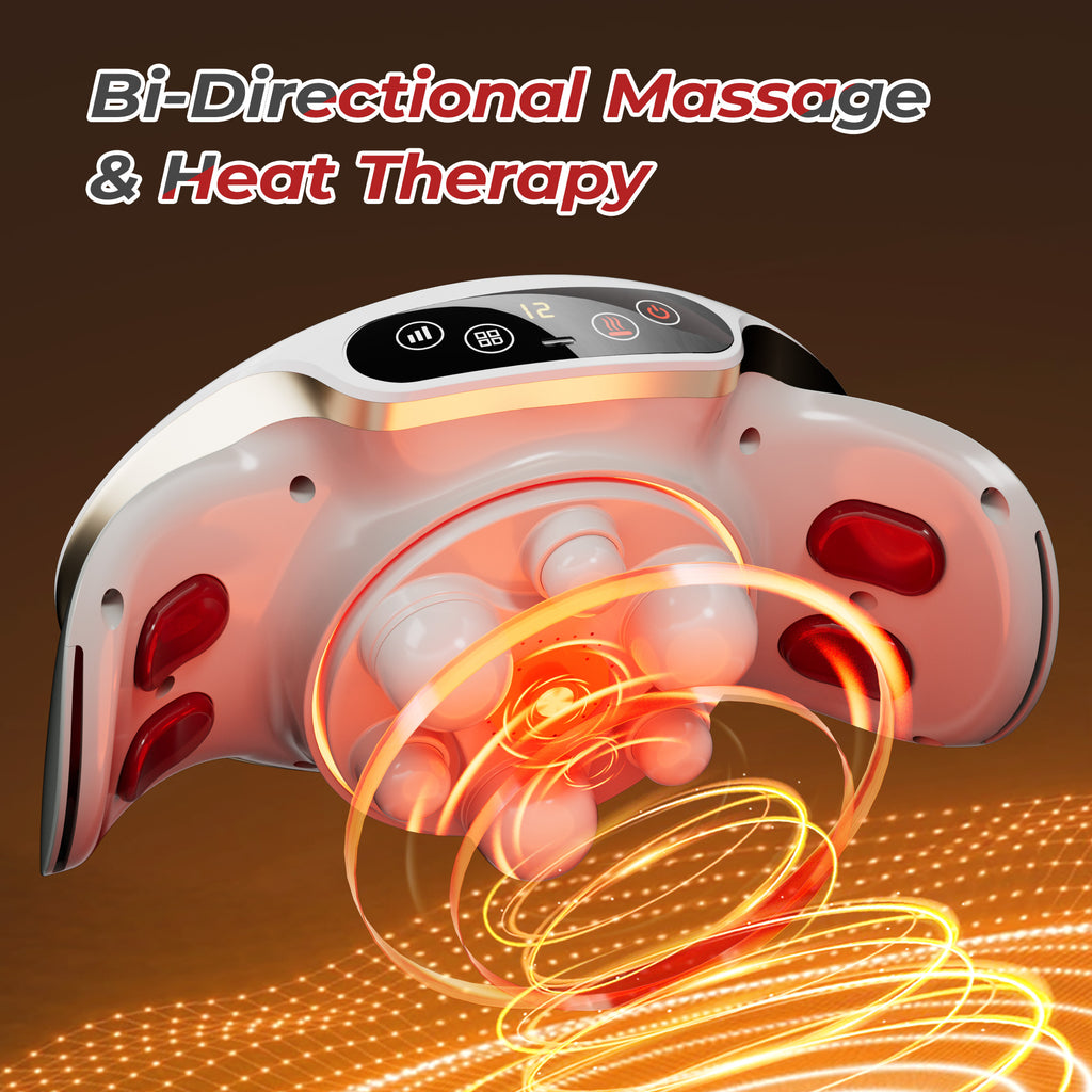 Himouta Electric Stomach Massager,Cordless Deep Tissue Belly & Abdominal Massager
